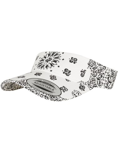 F-8888BP-Bandana Print Visor